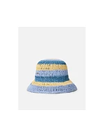 Dámsky klobúk RIP CURL Crochet Bucket Hat, modrý