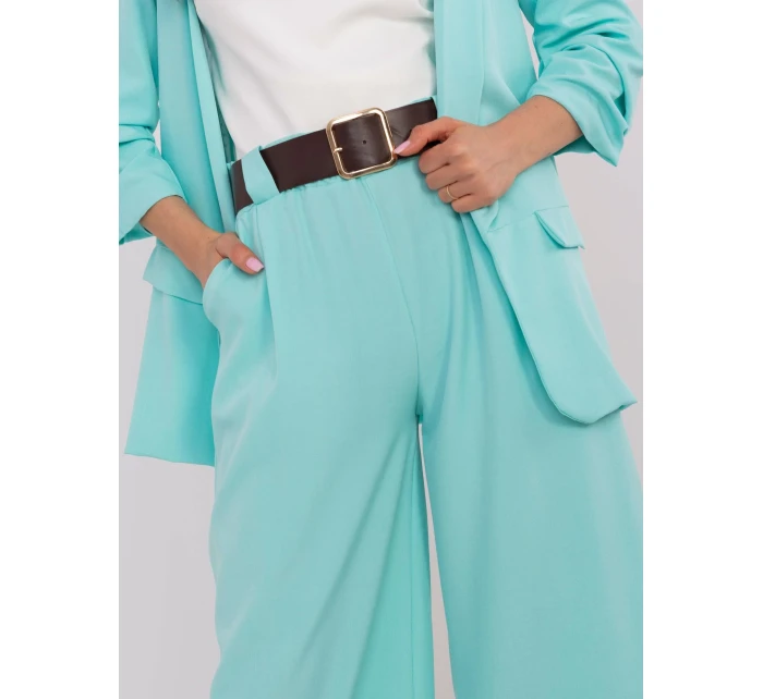 Spodnie DHJ SP mietowy model 20831781 - FPrice Spodnie DHJ SP mietowy model 20831781 - FPrice