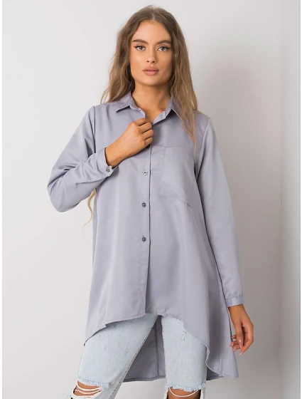 Košile EM KS model 15850719 šedá - FPrice Košile EM KS model 15850719 šedá - FPrice