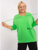 Bluzka RV BZ model 19465464 jasny zielony - FPrice Bluzka RV BZ model 19465464 jasny zielony - FPrice