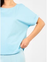 Bluzka RV BZ model 22011402 jasny niebieski - FPrice