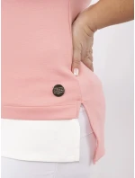 Bluzka RV BZ model 21072629 brzoskwiniowy - FPrice Bluzka RV BZ model 21072629 brzoskwiniowy - FPrice