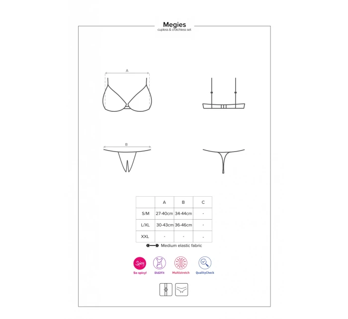 Pikantný set Megies set - Obsessive Pikantný set Megies set - Obsessive