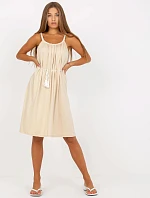 Dámske šaty DHJ SK 20067.96 béžová - FPrice