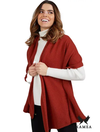 Dámsky šál K.18.857.46 Tehlová - Kamea