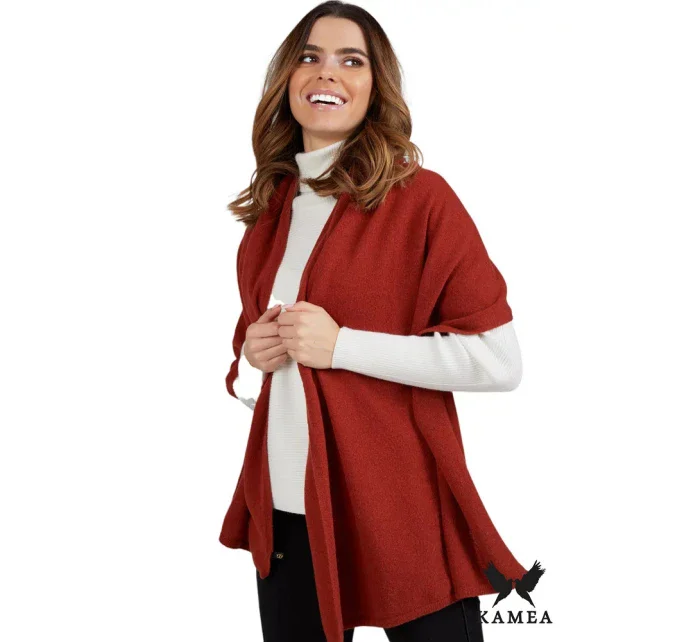 Dámsky šál K.18.857.46 Tehlová - Kamea