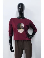 model 21292644 BLOUSE - OFF PINK