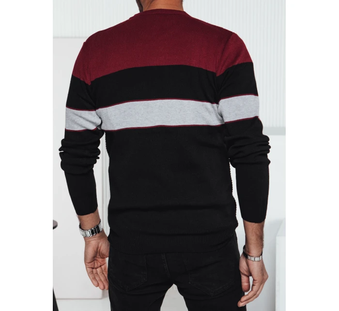 Pánský černý svetr Dstreet model 21982560 - FashionStreet Pánský černý svetr Dstreet model 21982560 - FashionStreet