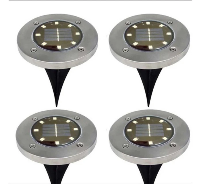 SOLÁRNA LAMPA 8 LED SMD PRE PRELOMENIE KPL.4PCS
