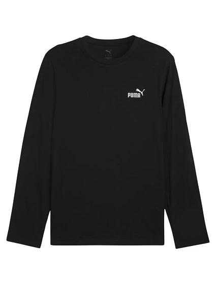 Pánské tričko ESS No. 1 Logo Longsleeve Tee, černé, model 22273590 01 - Puma Pánské tričko ESS No. 1 Logo Longsleeve Tee, černé, model 22273590 01 - Puma