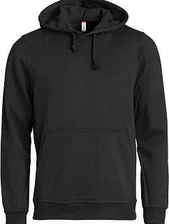 Clique Basic Hoody Unisex mikina s kapucňou 67.2131 čierna