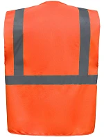 Yoko HVW 801 Hi-Vis multifunkčná vesta 79.W801 hi vis oranžová Yoko HVW 801 Hi-Vis multifunkčná vesta 79.W801 hi vis oranžová