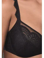 Selma podprsenka s kosticami 5634 čierna - RosaFaia