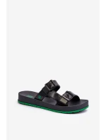 Dámské Sandály Na Ploché Podrážce model 21661889 Černé - Zaxy