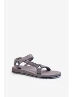 Damskie Sportowe Sandały 4FRSS24FSANF054-20S Szare