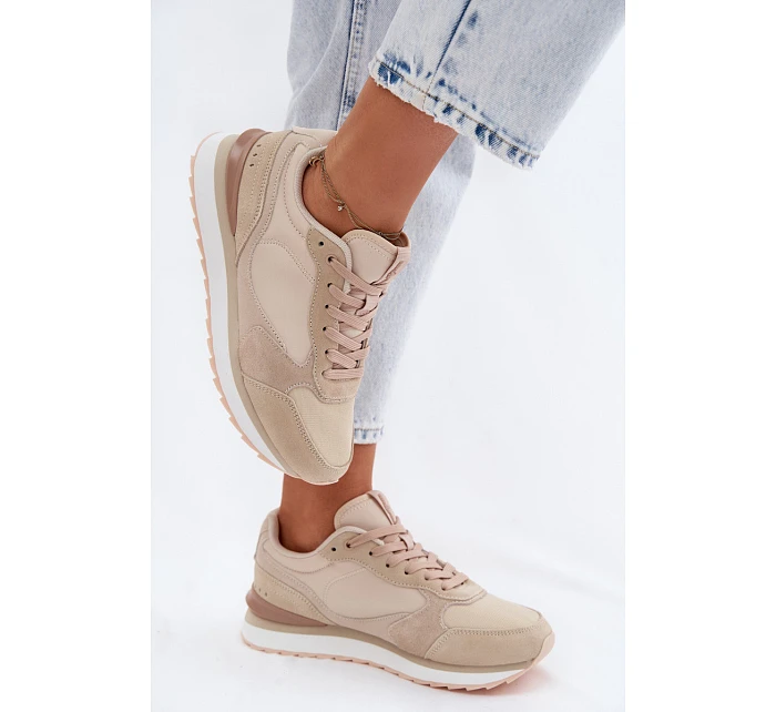 Dámské semišové tenisky McArthur MA2512W Béžové Dámské semišové tenisky McArthur MA2512W Béžové