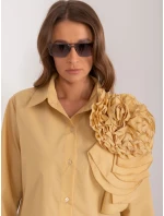 Koszula LK KS model 20095144 ciemny żółty - FPrice