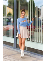 Sexy fine knit Jumper with cut outs