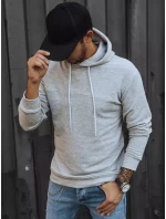 Pánska sivá mikina FashionStreet BX5471