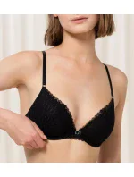 Dámská podprsenka Push-up podprsenka Aura Spotlight WHU černá - Triumph