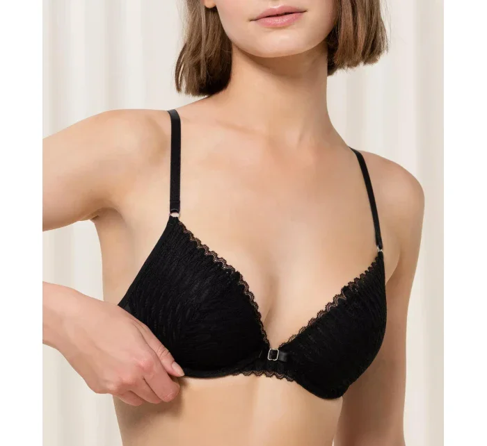 Dámská podprsenka Push-up podprsenka Aura Spotlight WHU černá - Triumph