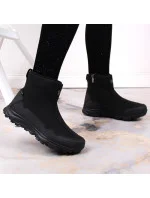 DK Jr model 21787601 nepromokavé zateplené sněhové boty černé - Inny