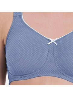 Chirurgická podprsenka Leni s tvarovanými košíčkami 5785X, stredne modrá – Anita Care