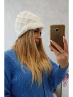 Roma Bis fleecová čiapka K235 biela