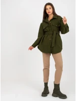 Dámsky kabát EM PL 2939 85 khaki