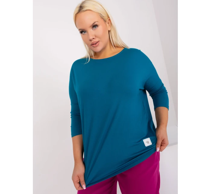 Bluzka RV BZ model 19465496 morski - FPrice Bluzka RV BZ model 19465496 morski - FPrice