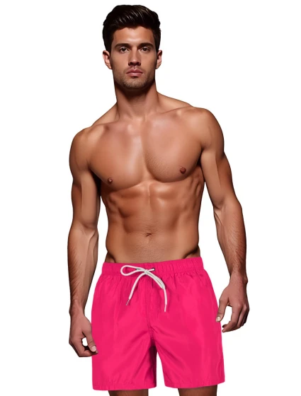 Pánské šortky fuchsiová Dstreet model 21989756 - FashionStreet