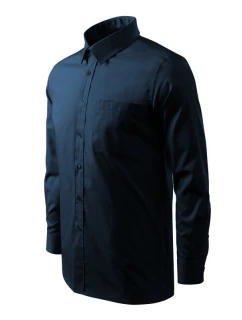 Pánske tričko Style LS (tmavomodré)