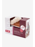 Dámské pantofle s kožíškem Camel Delissa