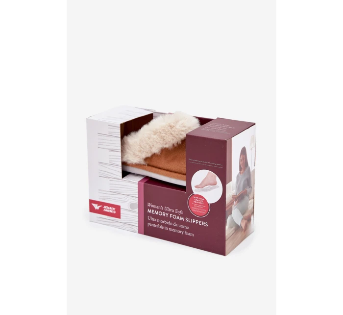 Dámské pantofle s kožíškem Camel Delissa