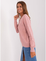 Sweter AT SW 2231.99P jasny różowy