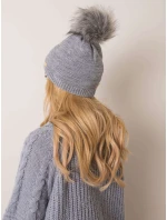 Dámska čiapka.69 sivá