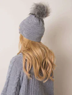 Dámska čiapka.69 sivá