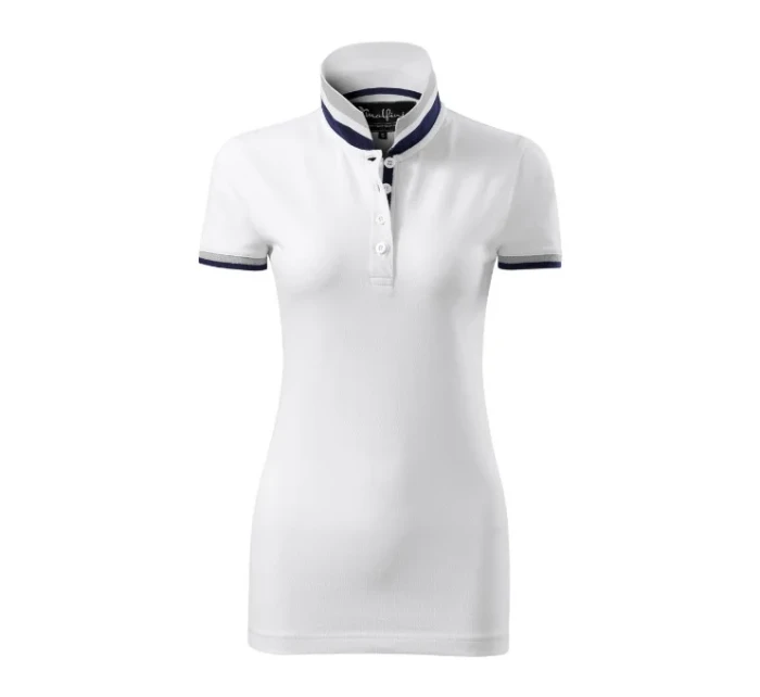 Polokošeľa Collar Up biela