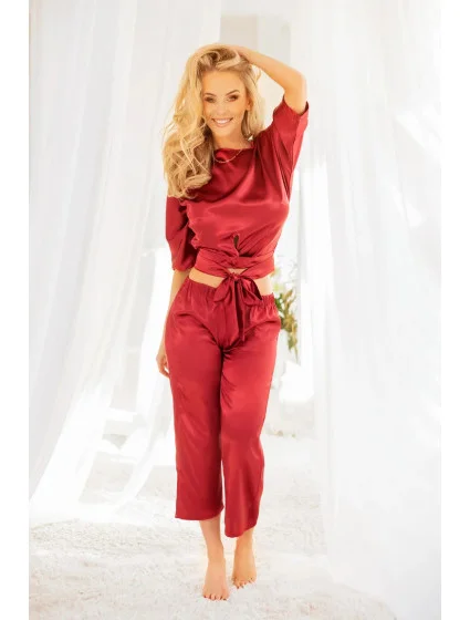 Dámský Set model 18011920 vínová - Kalimo Dámský Set model 18011920 vínová - Kalimo