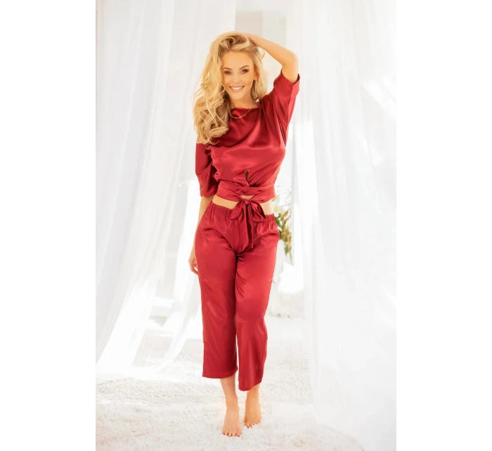 Dámský Set model 18011920 vínová - Kalimo Dámský Set model 18011920 vínová - Kalimo