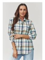 Košeľa s dlhým rukávom model 223228 Makadamia