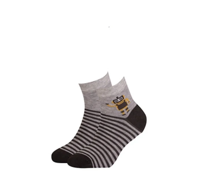 Chlapecké vzorované ponožky model 20908731 Cottoline 3032 - Gatta Chlapecké vzorované ponožky model 20908731 Cottoline 3032 - Gatta