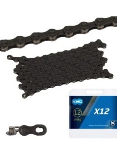 Łańcuch model 21845075 126 ogniw Tech czarny BOX - KMC