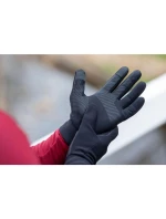 Rogelli ESSENTIAL THERMAL rukavice čierne S Rogelli ESSENTIAL THERMAL rukavice čierne S