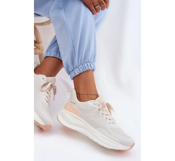 Dámské sportovní boty na platformě béžové Gelirae