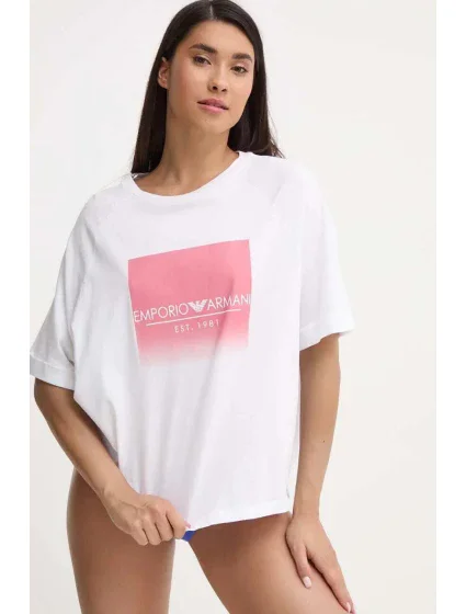 Dámské tričko  bílé  model 19916477 - Emporio Armani