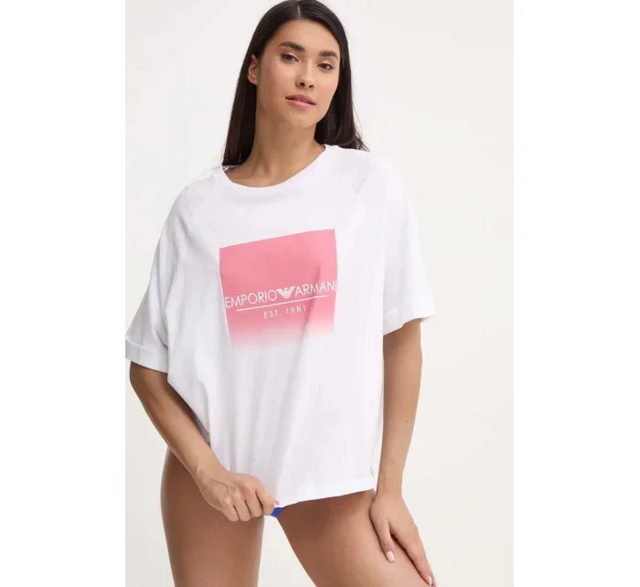 Dámské tričko  bílé  model 19916477 - Emporio Armani