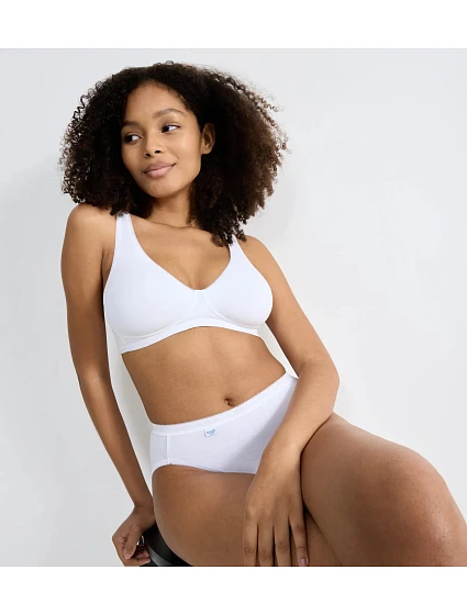 sloggi Basic+ Soft Bra - WHITE - SLOGGI WHITE - SLOGGI sloggi Basic+ Soft Bra - WHITE - SLOGGI WHITE - SLOGGI