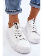 Trampki Damskie Klasyczne Białe Ville