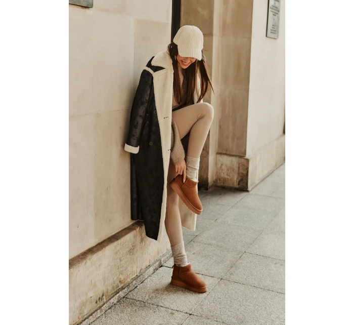 Niskie Zamszowe Śniegowce Skóra Naturalna Vinceza 97950 Camel Niskie Zamszowe Śniegowce Skóra Naturalna Vinceza 97950 Camel